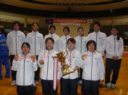 第48回全日本選手権大会団体競技にて阪南大学クラブが４連覇達成の快挙！